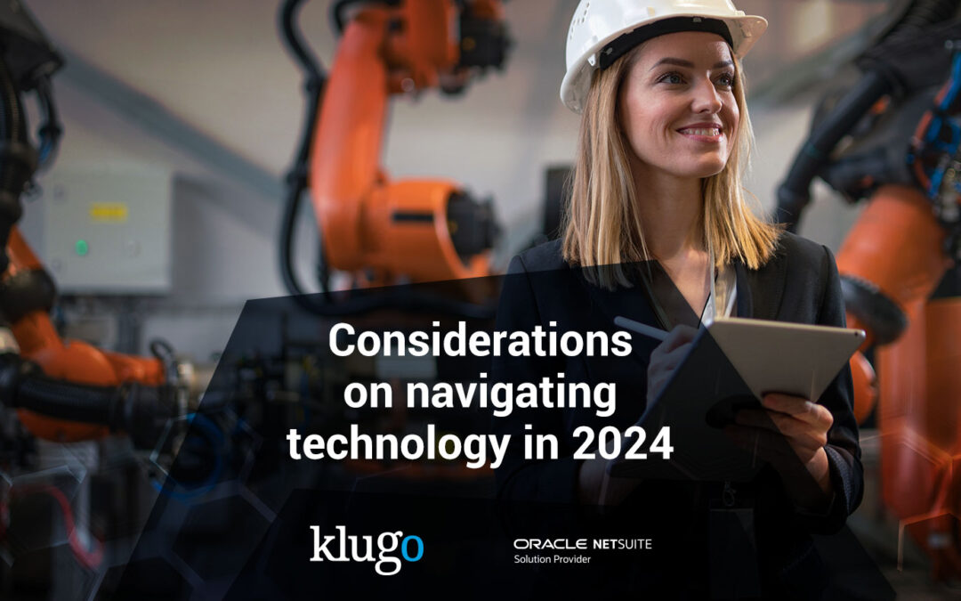 Considerations on navigating technology in 2024.